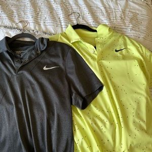 TWO GREAT Nike Golf Polos!
